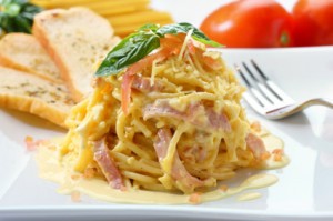Recette spaghetti carbonara spaghetti sauce blanche